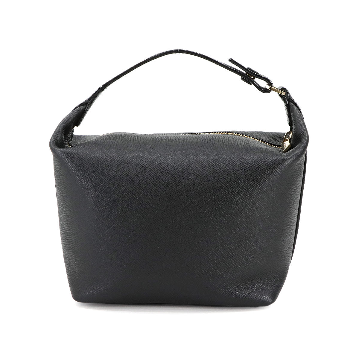 Mochi 2way Hand Shoulder Bag Leather Black Purse