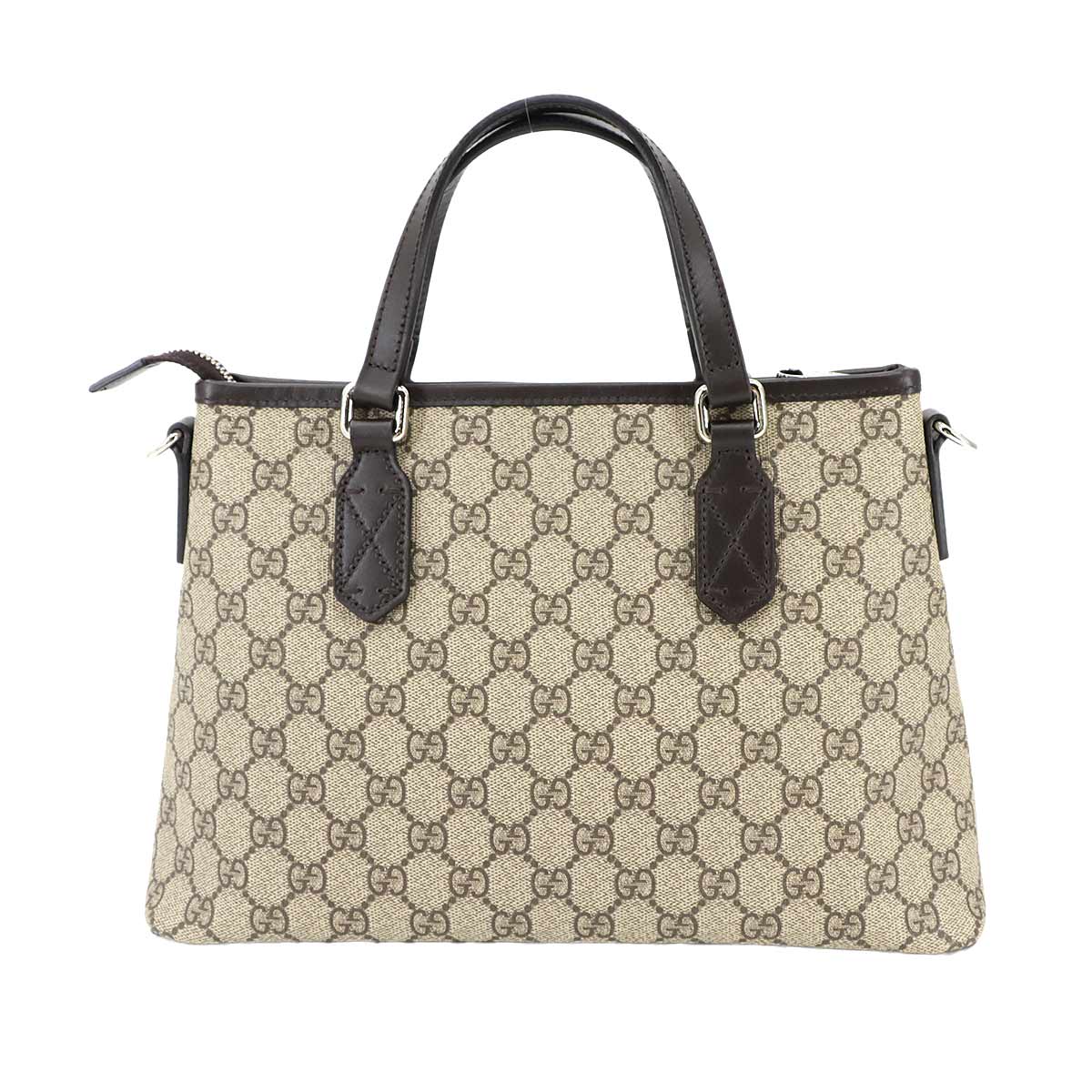 GG Supreme 2way Hand Shoulder Bag Beige Brown 429019 Purse