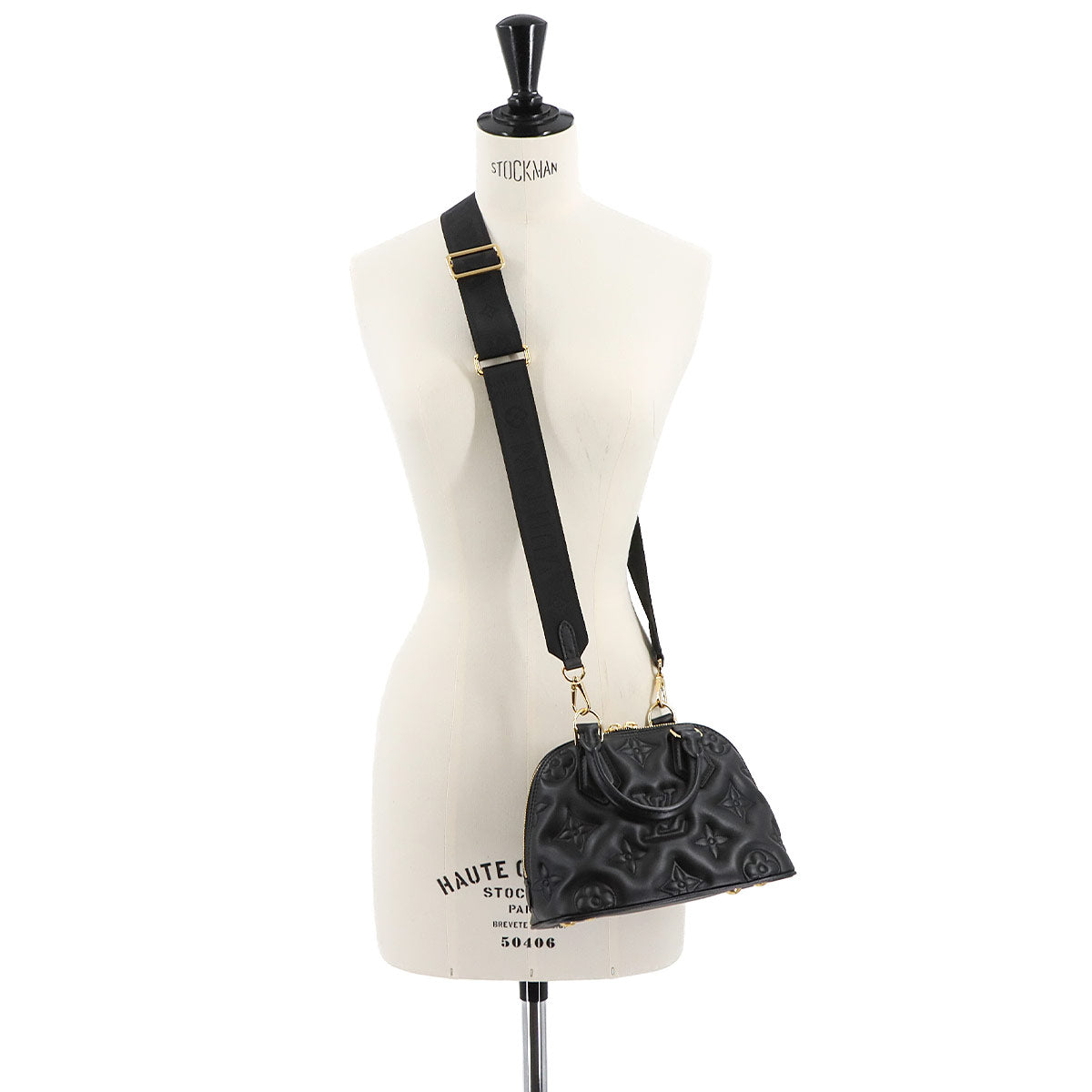 Bubblegram Alma BB 2way Hand Shoulder Bag Noir M59793