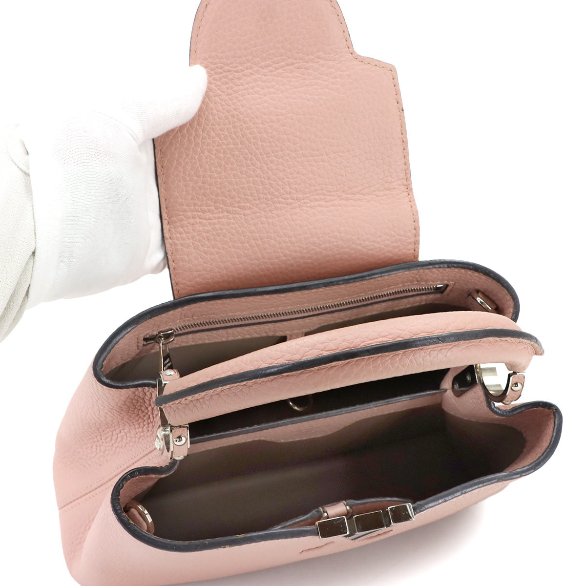 Capucines BB 2way Hand Shoulder Bag Taurillon M94635