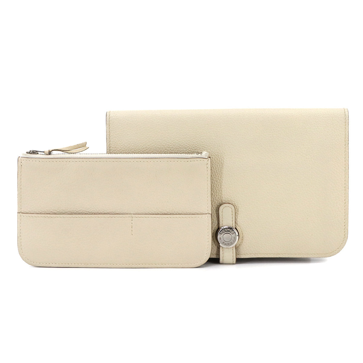 Dogon GM Long Wallet Togo Craie Duo Purse