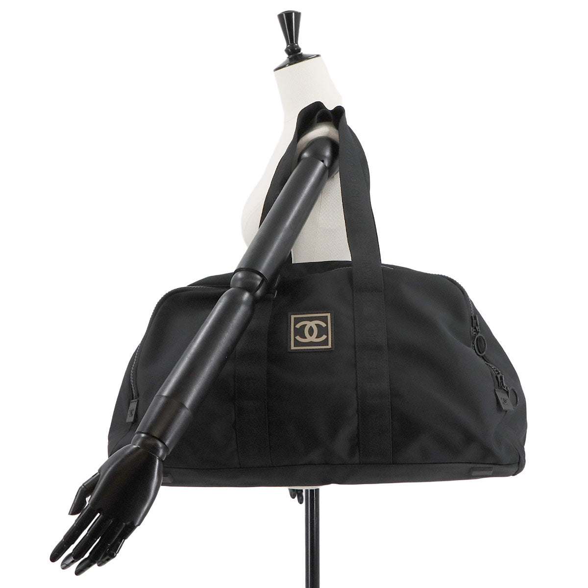 Sports Line Boston Bag Nylon Black A19976 Purse