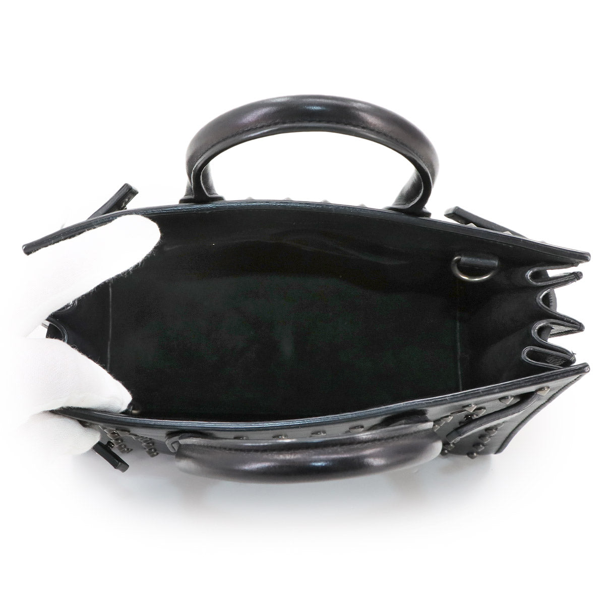 Nano Sac De Jour Hand Shoulder Bag Black 347545