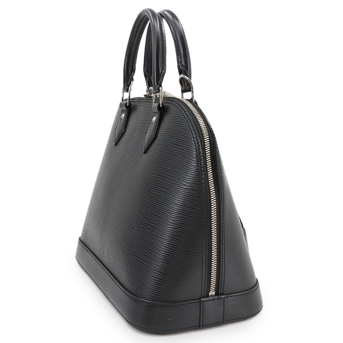 Epi Alma PM Hand Bag Leather Noir Black M52802 Purse