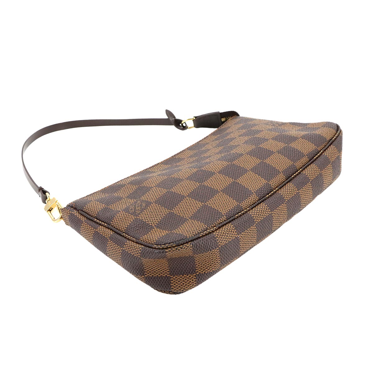 Damier Pochette Accessoires Hand bag Ebene N51985