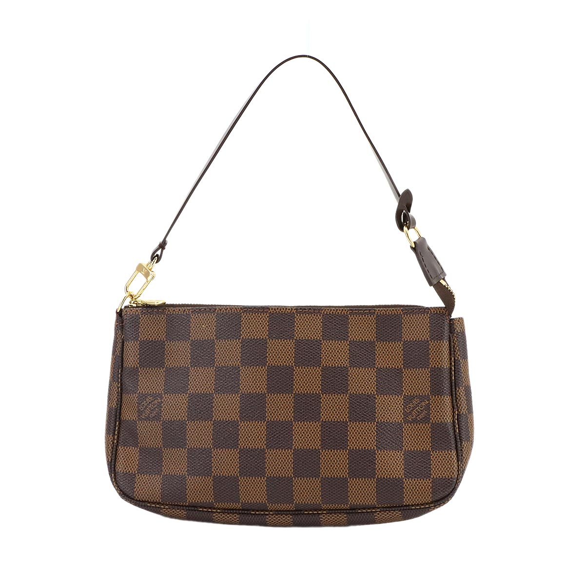 Damier Pochette Accessoires Hand bag Ebene N51985