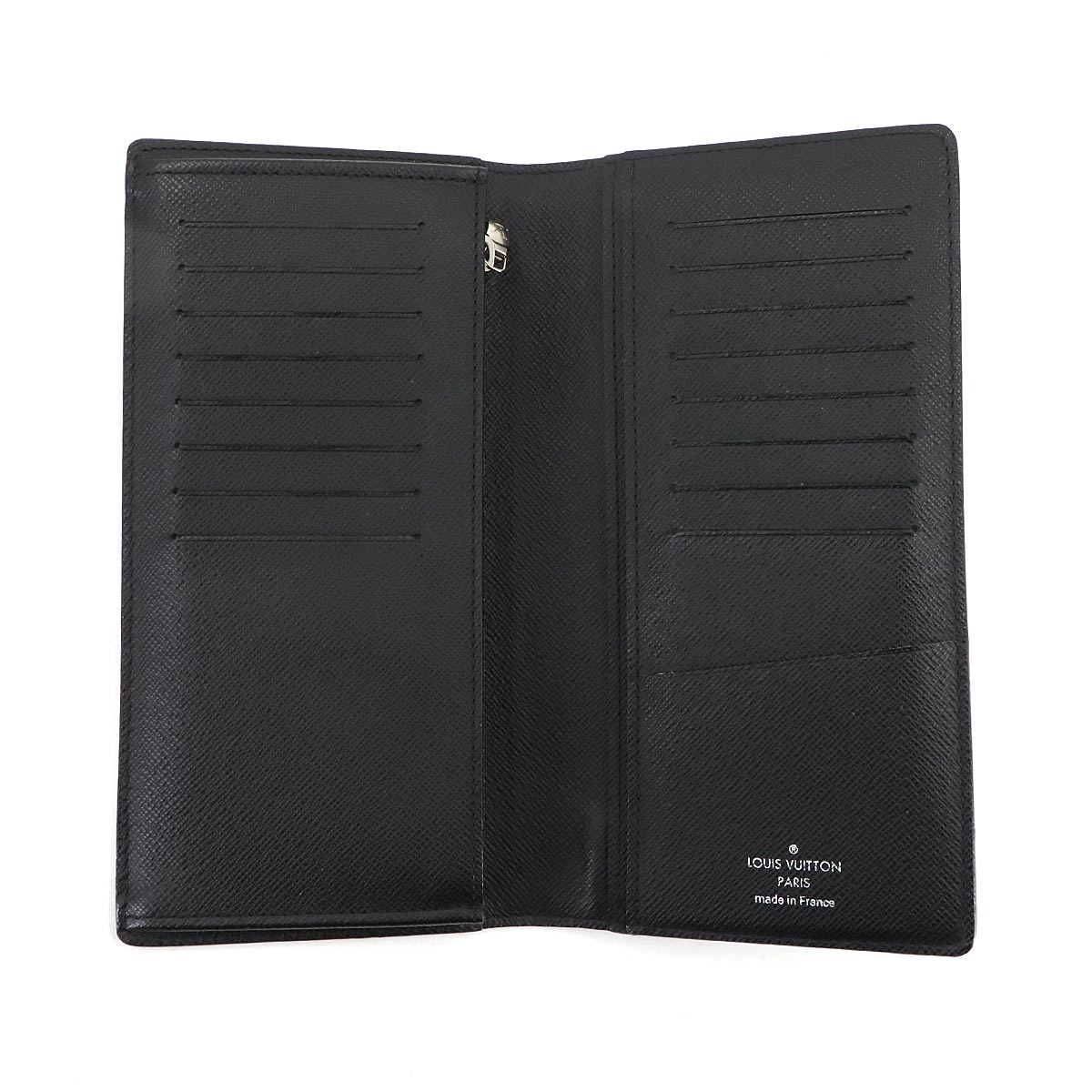 Damier Graphite Brazza Long Wallet Gray N62665 Purse