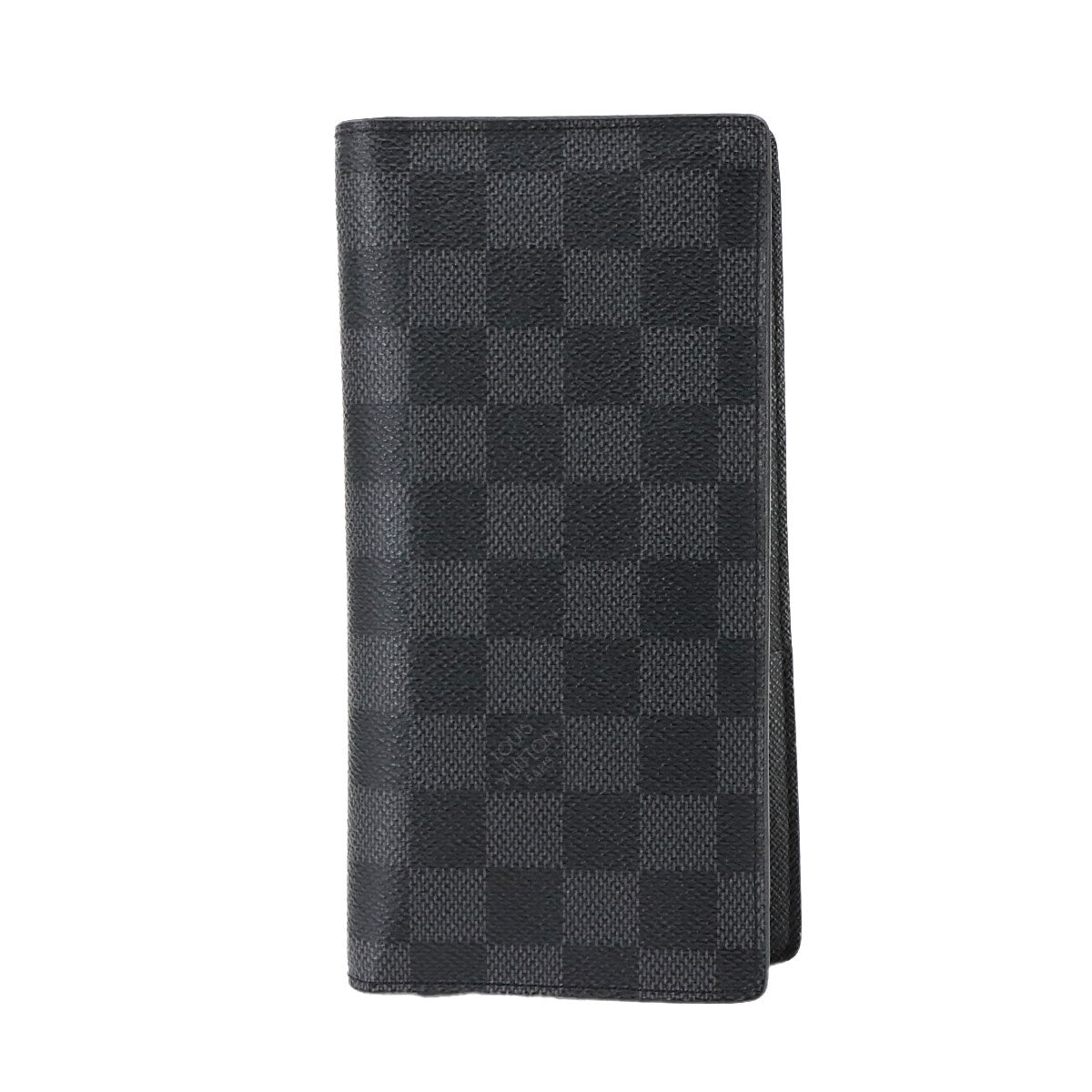 Damier Graphite Brazza Long Wallet Gray N62665 Purse