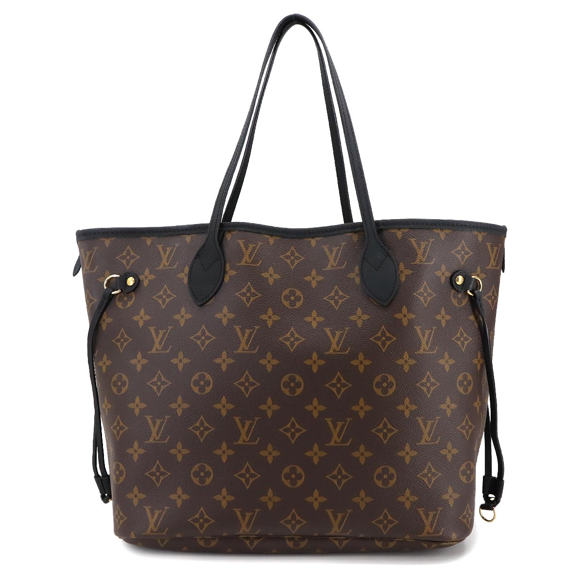 Neverfull Inside Out MM Tote Bag Leather Noir M11946