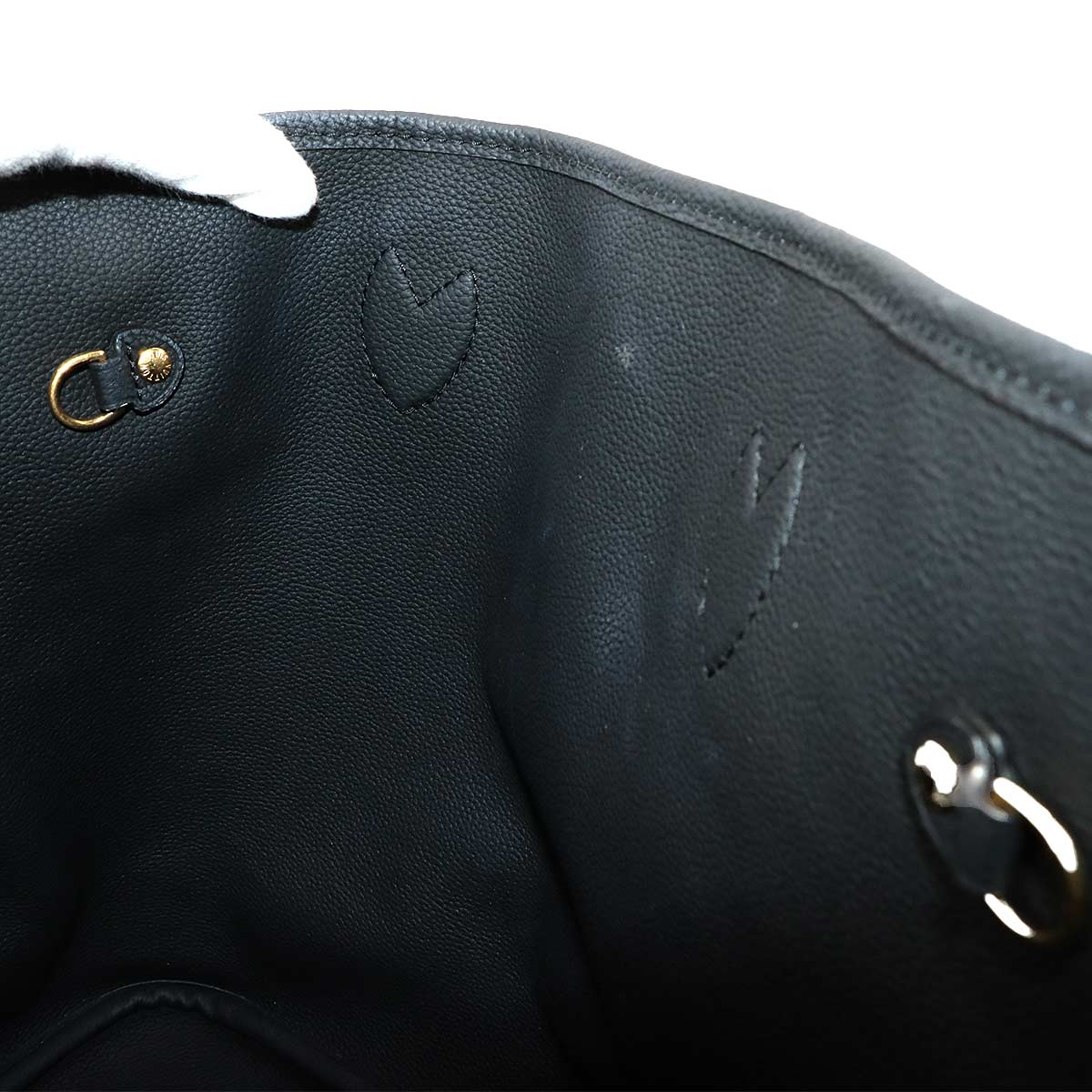 Neverfull Inside Out MM Tote Bag Leather Noir M11946