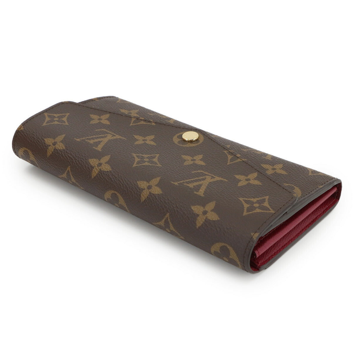 Monogram Sarah Wallet Brown Fuschia M62234 Purse