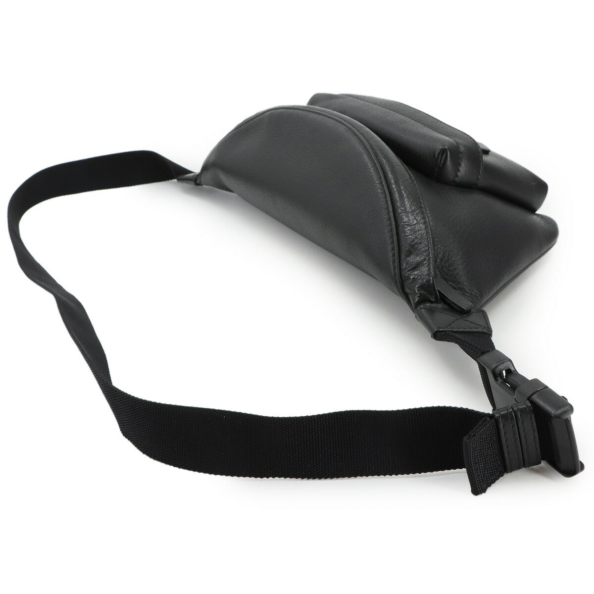 Everyday Belt pack Crossbody Bag Leather Black 552375 Purse