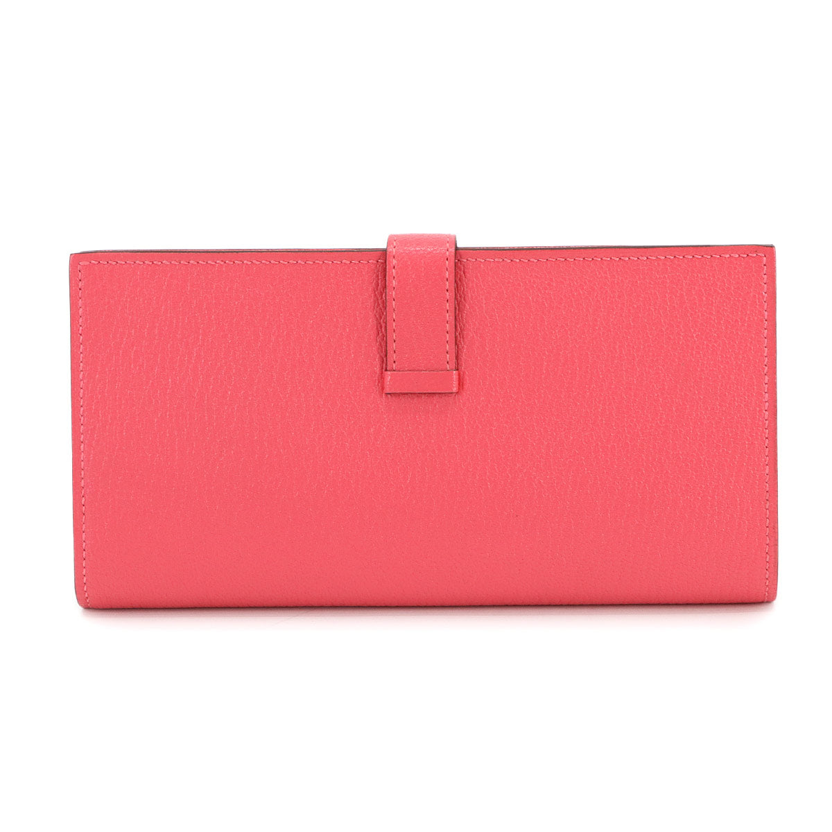 Bearn Souffle Long Wallet Chevre Rose Azalee Purse
