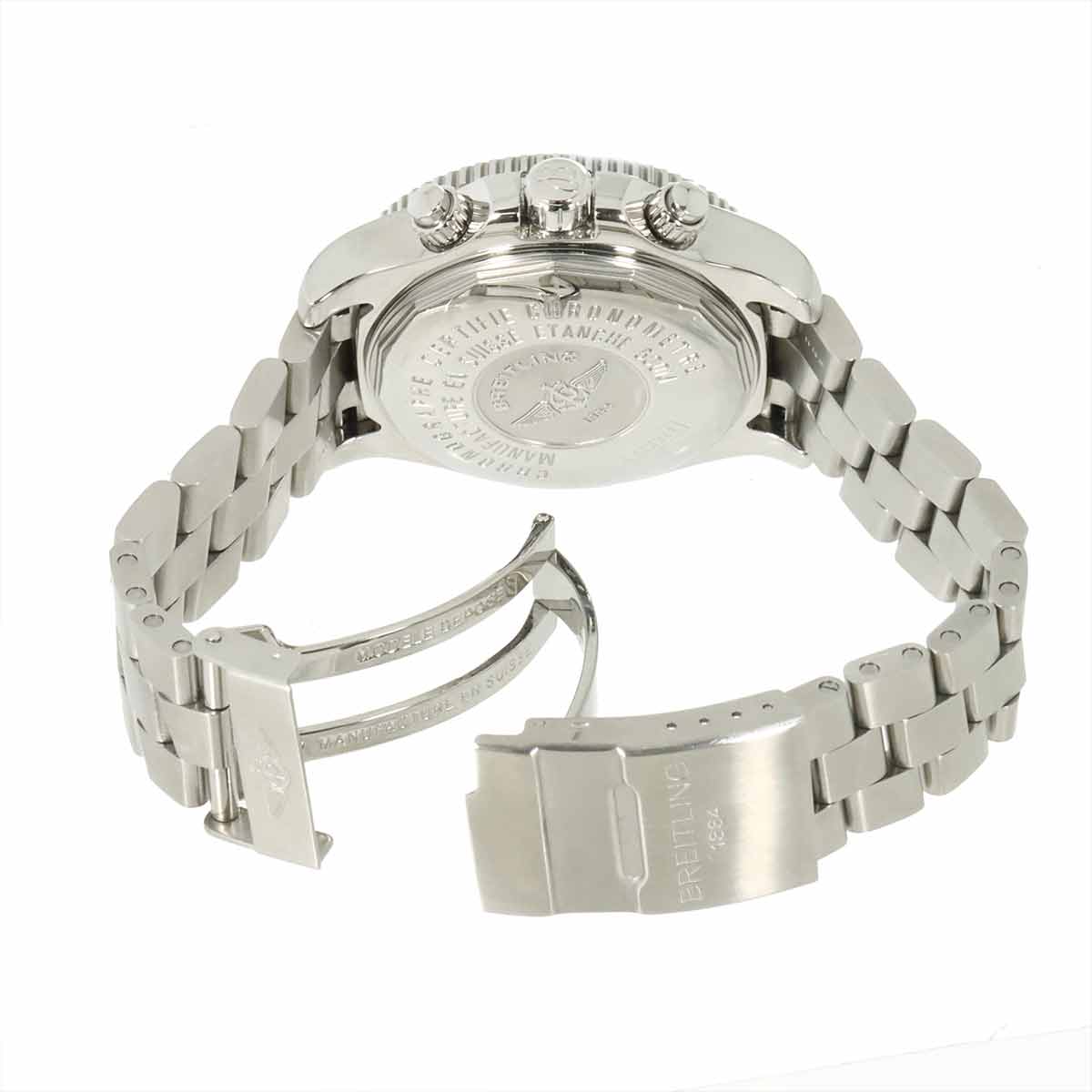 Superocean 44 A13341 Date Automatic Black Dial Mens Watch