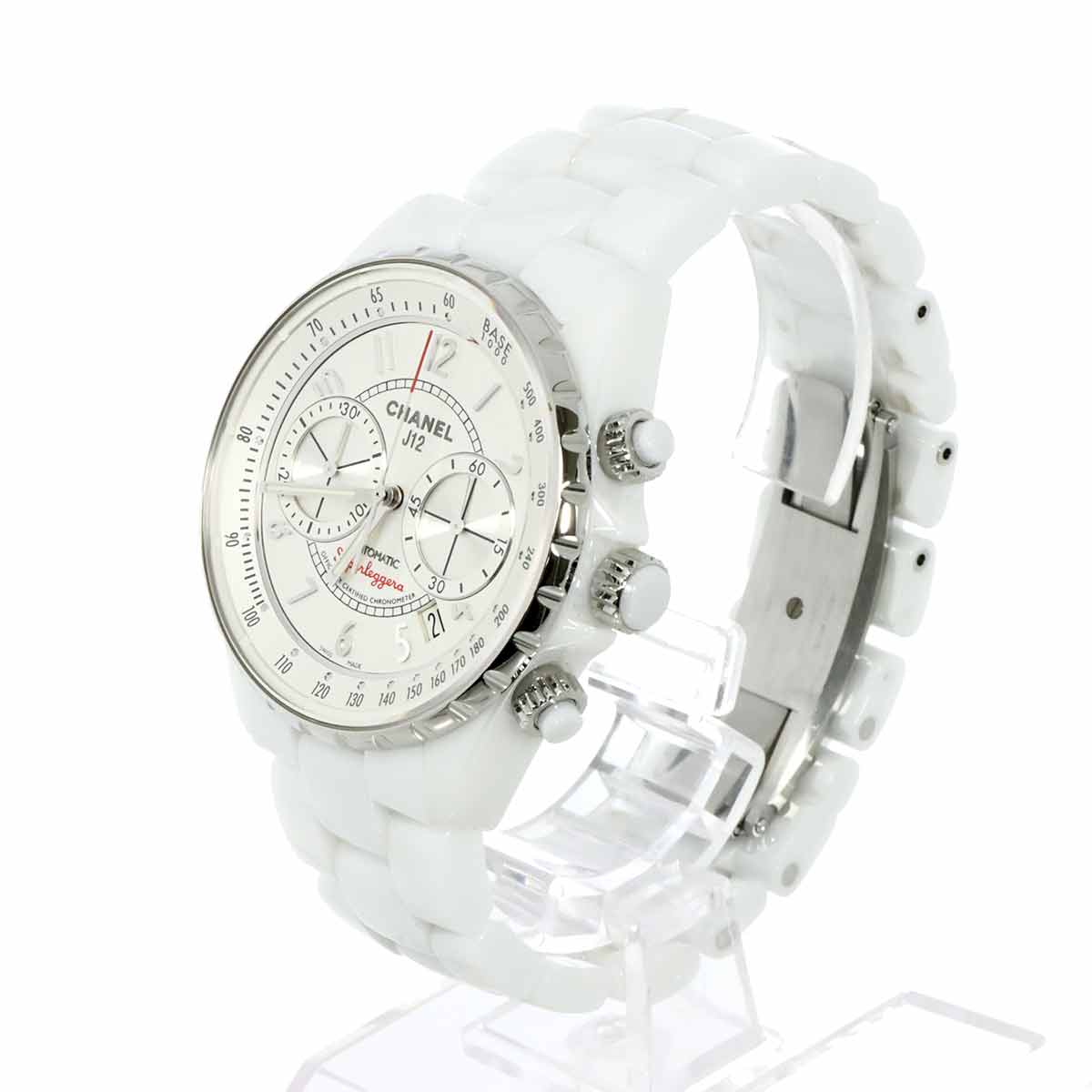 J12 Superleggera H3410 Chronograph Automatic Silver Dial Mens