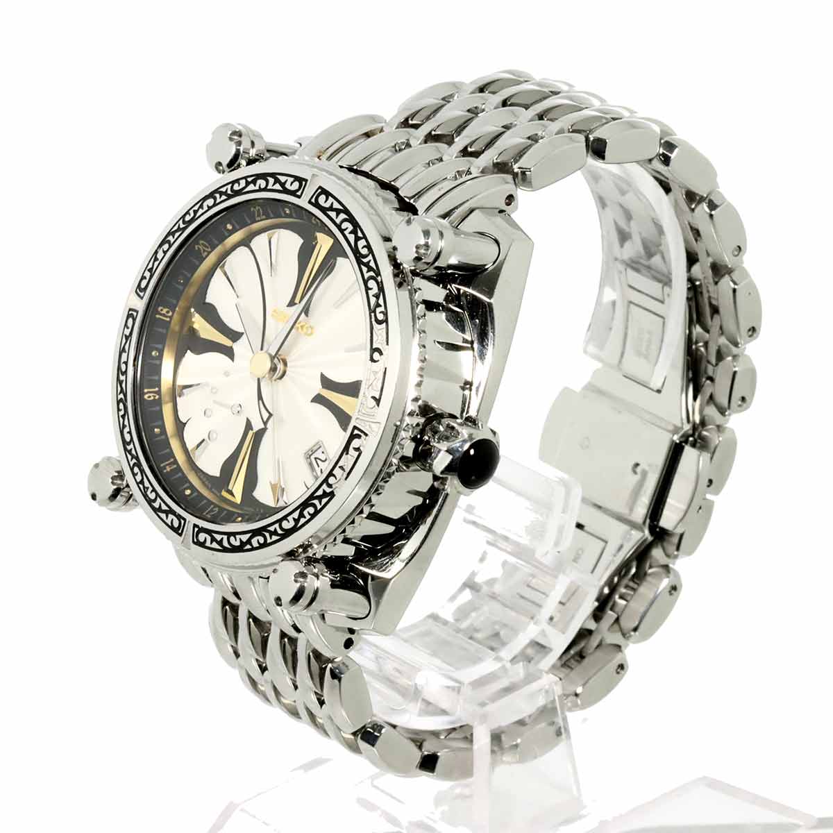 Galante beauty and the beast GMT SBLA061 White Dial Mens