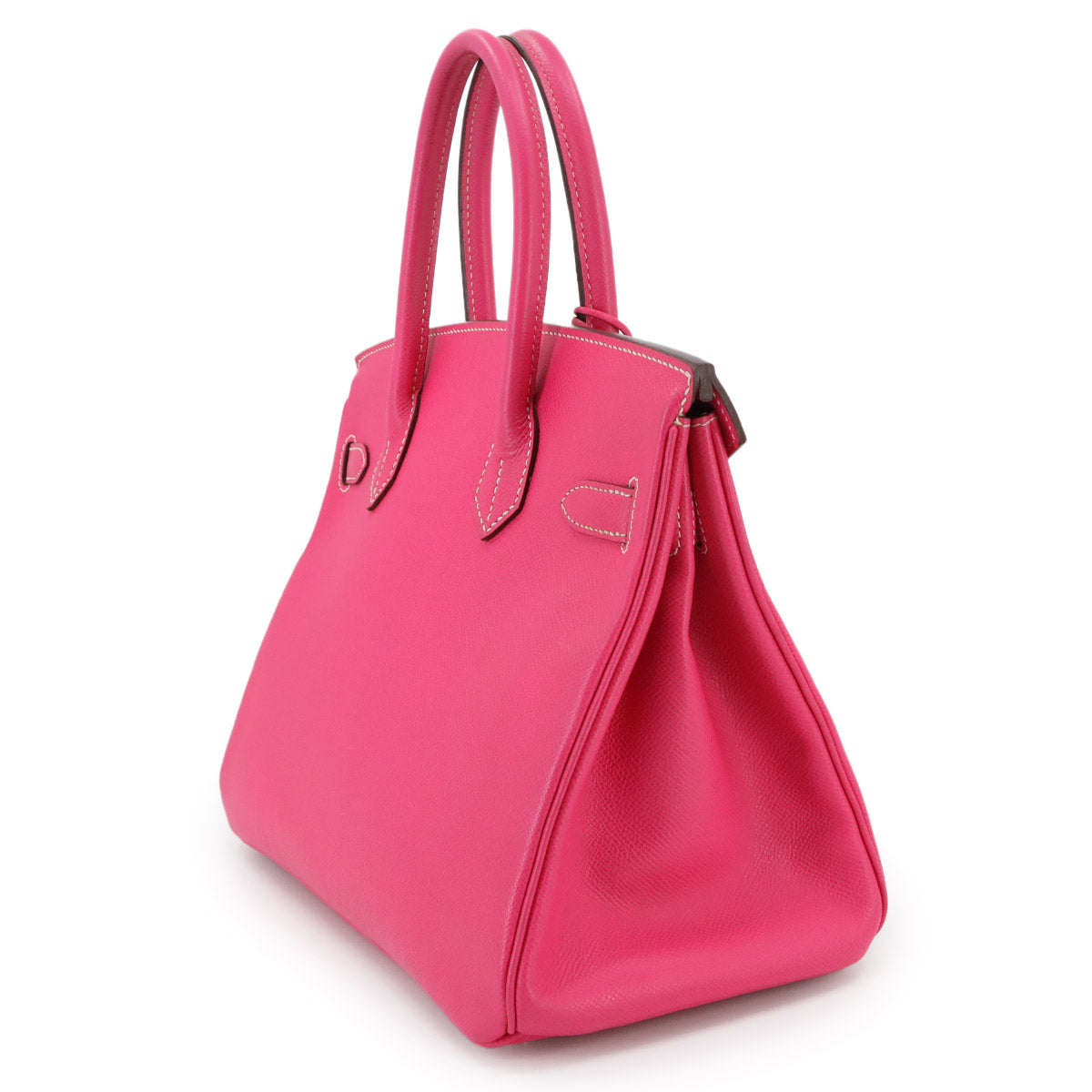 Candy Birkin 30 Hand Bag Epsom Rose Tyrien Ruby Purse Pink