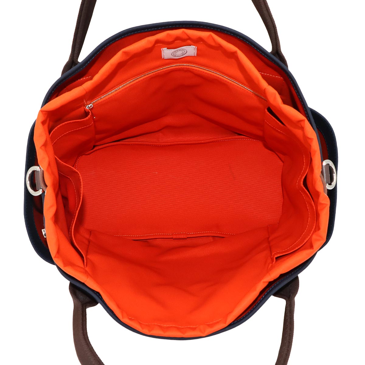 Sac De Pansage Groom 2way Tote Shoulder Bag Canvas Navy