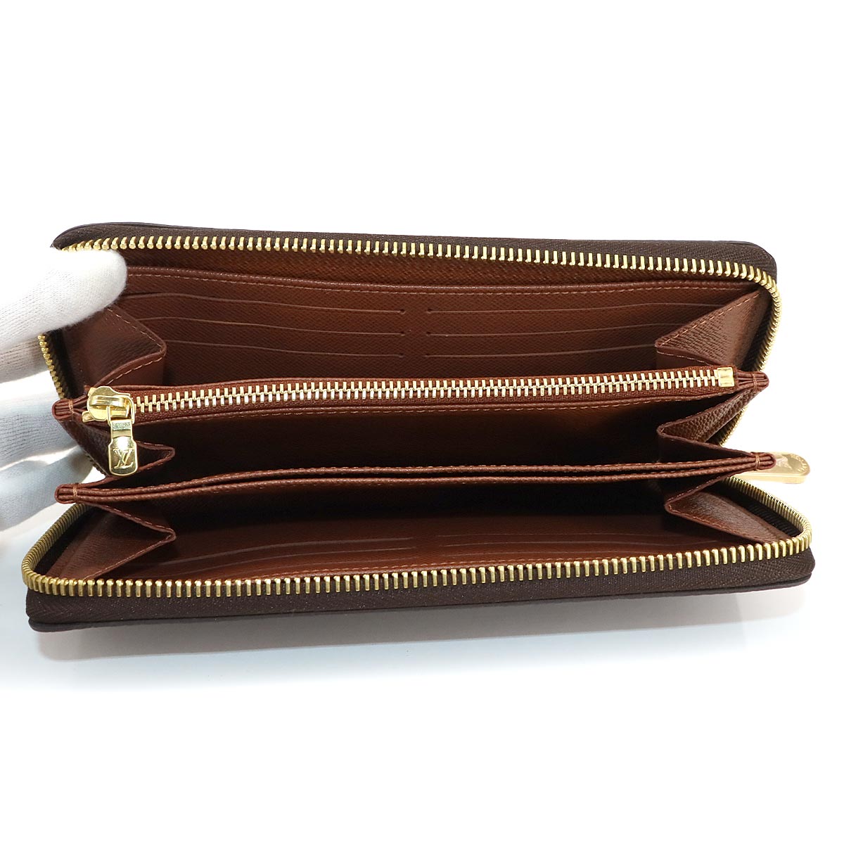 Monogram Zippy Wallet Brown M42616 Purse