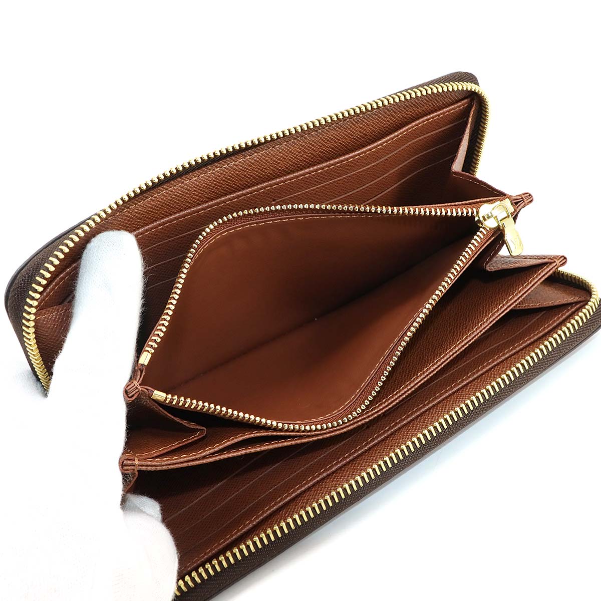 Monogram Zippy Wallet Brown M42616 Purse