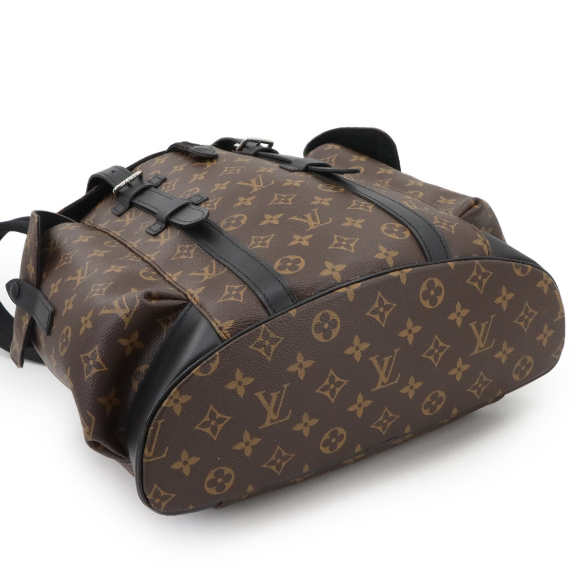 Monogram Macassar Christopher Backpack M43735 Purse