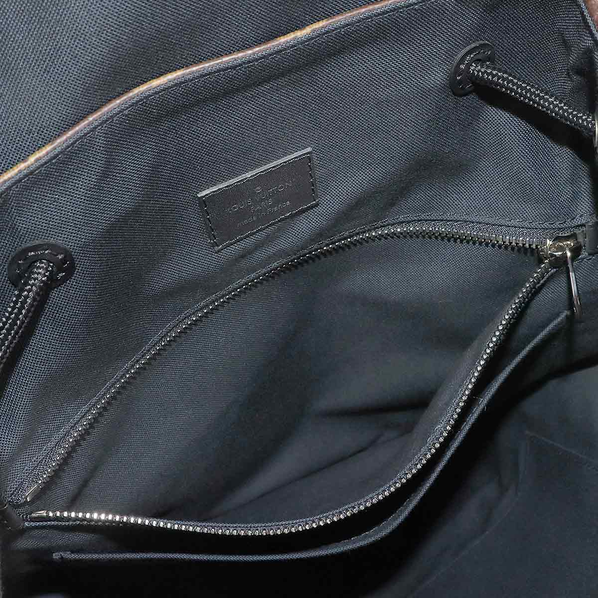 Monogram Macassar Christopher Backpack M43735 Purse