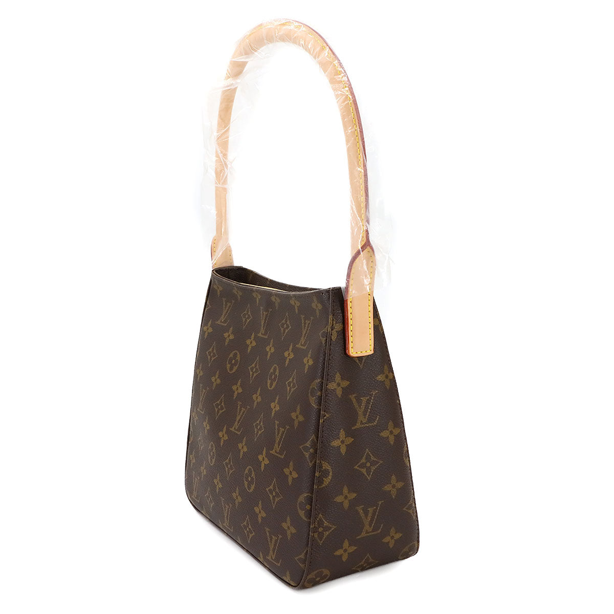 Monogram Looping MM Shoulder Bag Brown M51146 Purse