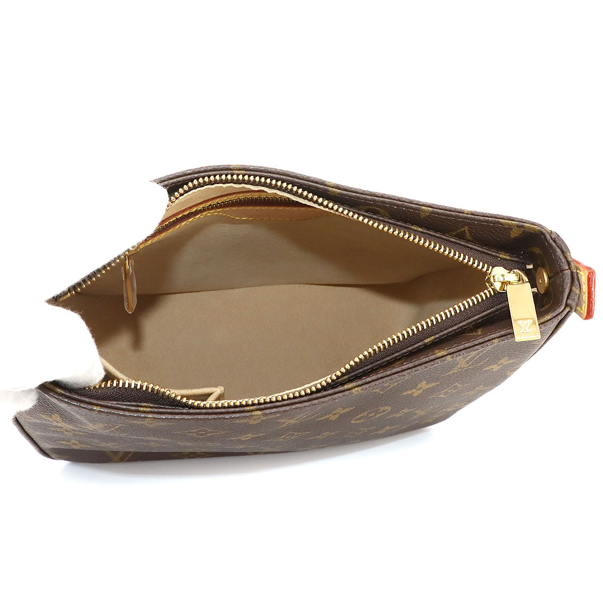 Monogram Looping MM Shoulder Bag Brown M51146 Purse