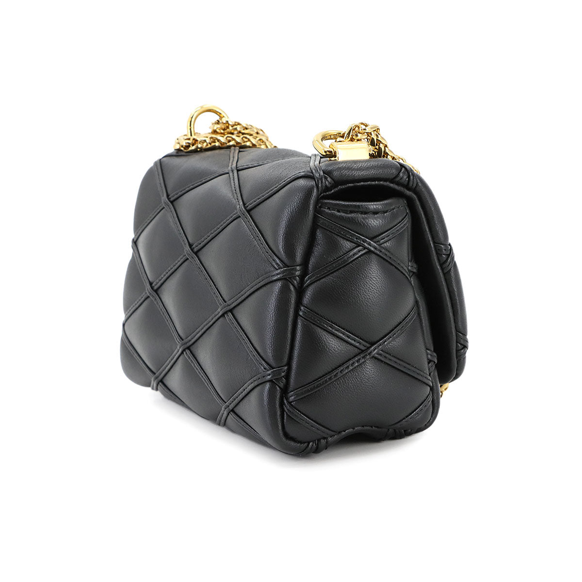 Martage PICO GO-14 Chain Shoulder Bag Leather Noir M23625