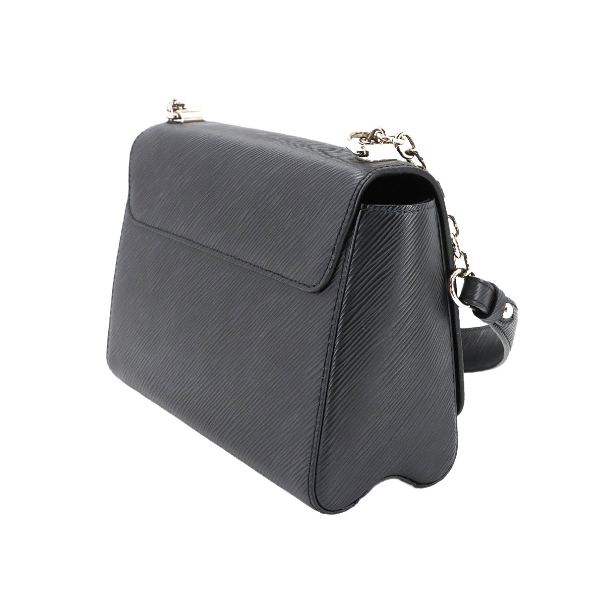 Epi Twist MM Chain Shoulder Bag Leather Noir M50282 Purse