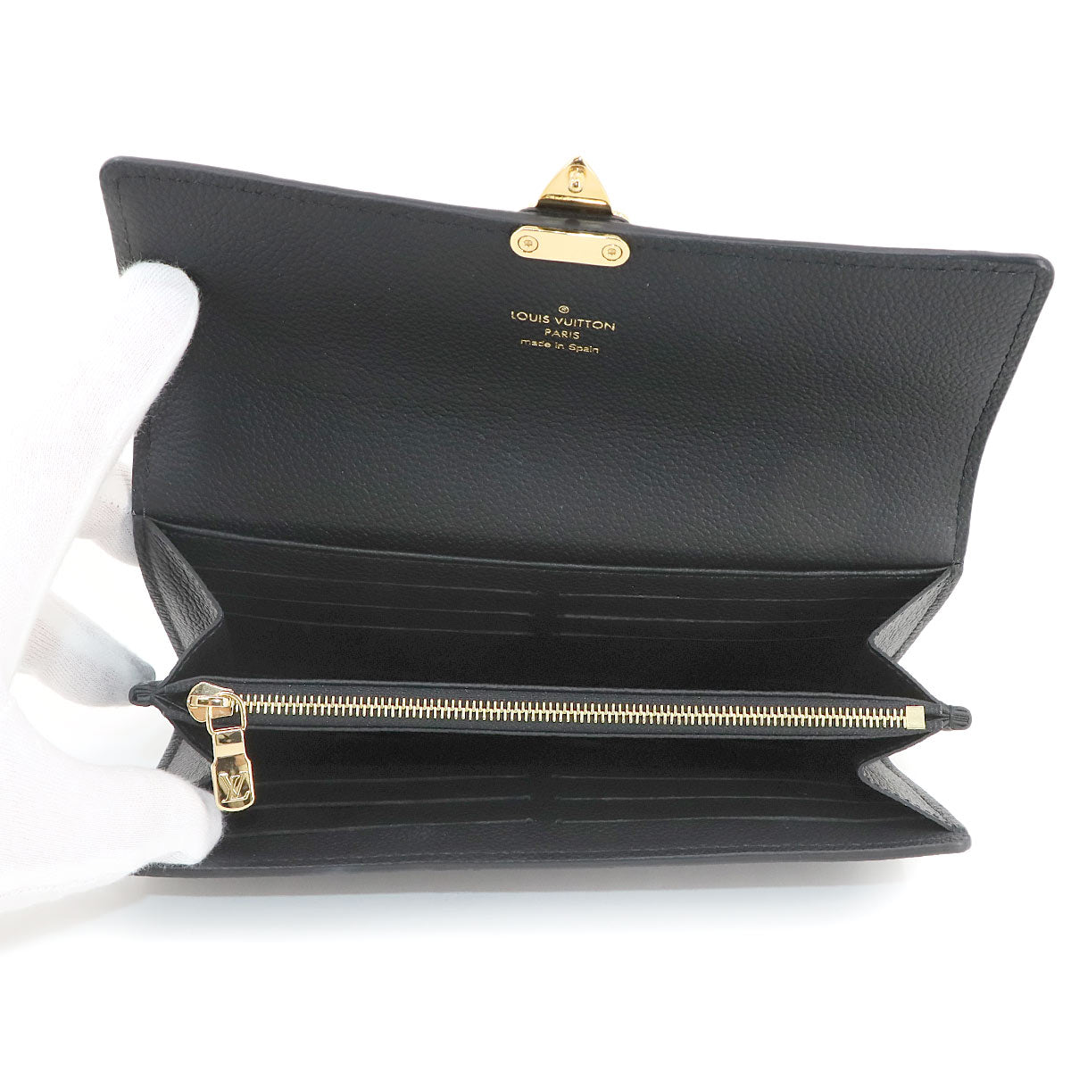 Monogram Empreinte Sarah Metis Wallet Noir M82638