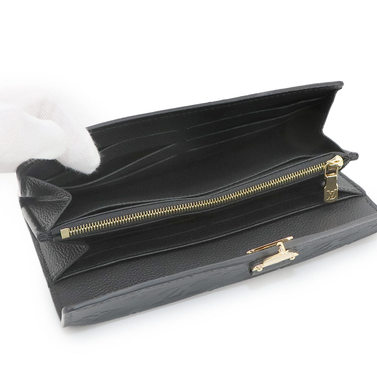 Monogram Empreinte Sarah Metis Wallet Noir M82638