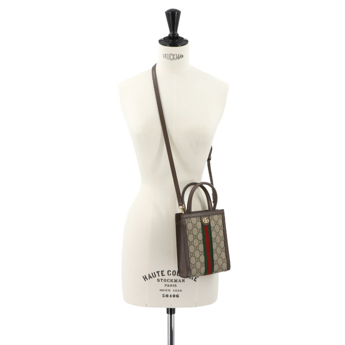 Ophidia 2way Hand Shoulder Bag GG Supreme Beige 772317 Purse