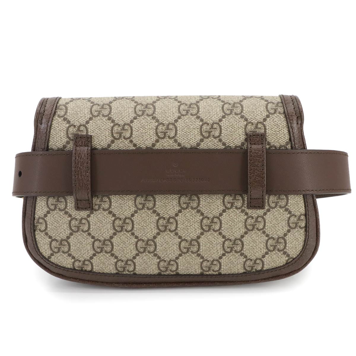 Blondie GG Supreme Belt Bag Leather Beige Brown 703807 Purse