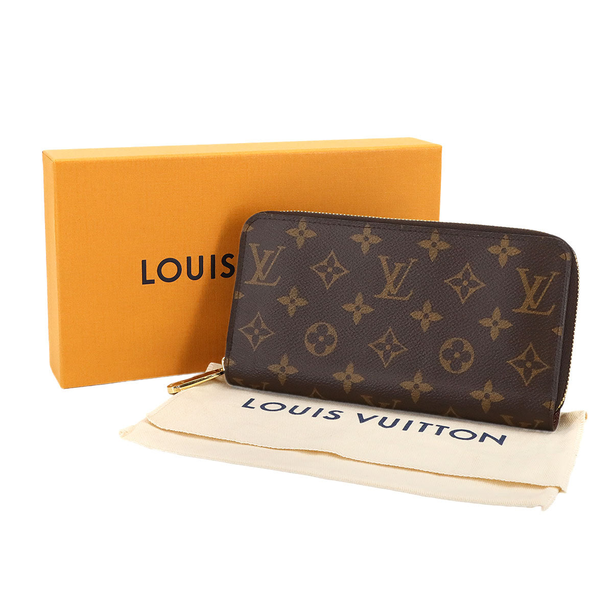 Monogram Zippy Wallet Brown M42616 Purse