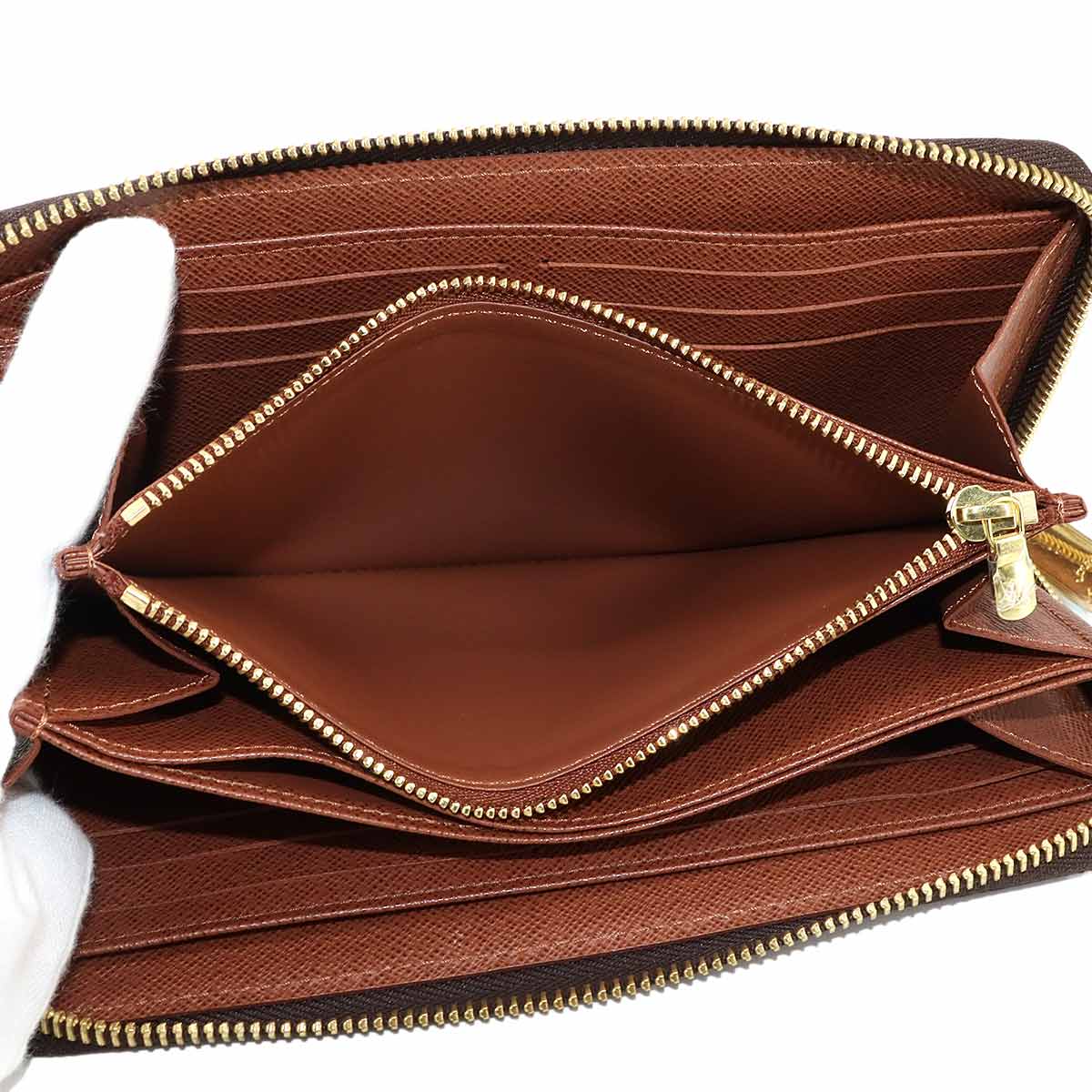 Monogram Zippy Wallet Brown M42616 Purse