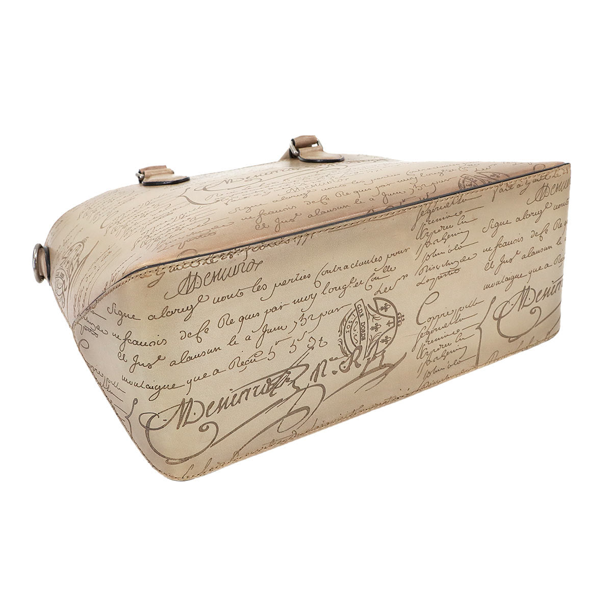 Calligraphy Toujours XS Tote Shoulder Bag Scritto Leather