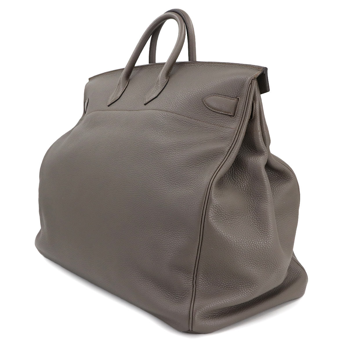 Haut a Courroies 55 SPO Personal Togo Etain Hand Bag Purse