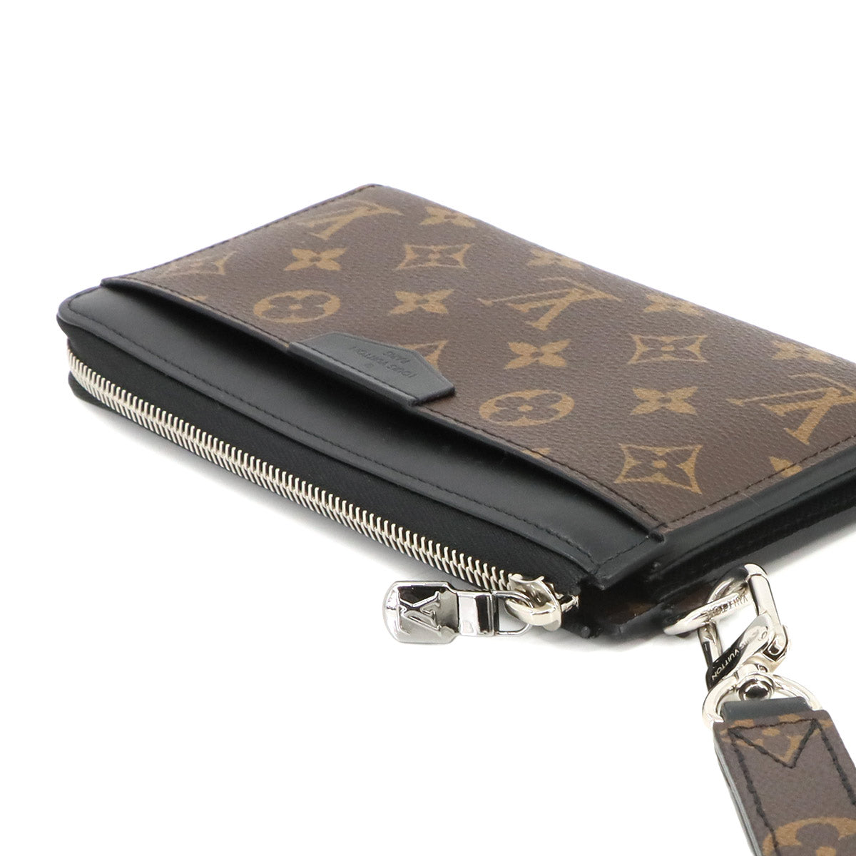 Monogram Macassar Dragonne Wallet Brown Black M69407