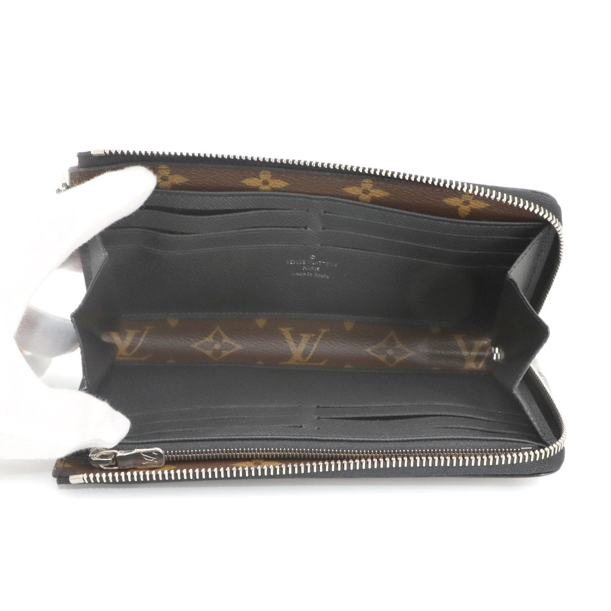 Monogram Macassar Dragonne Wallet Brown Black M69407