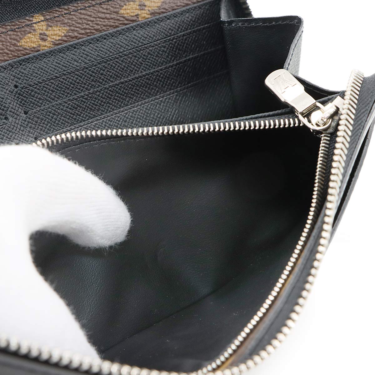 Monogram Macassar Dragonne Wallet Brown Black M69407