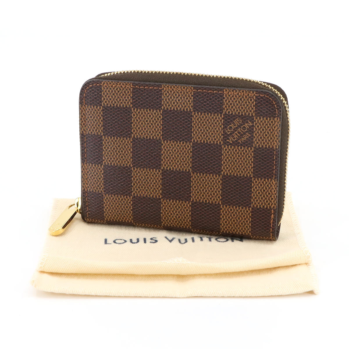 Damier Zippy Coin Purse Ebene N63070