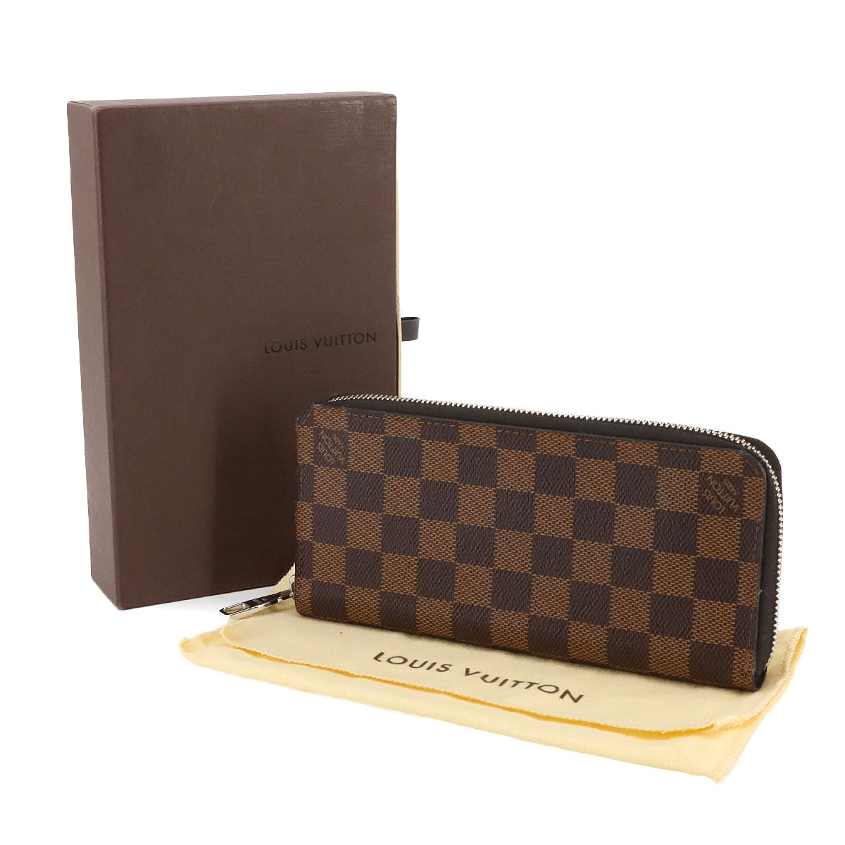 Damier Zippy Wallet Vertical Ebene N61207