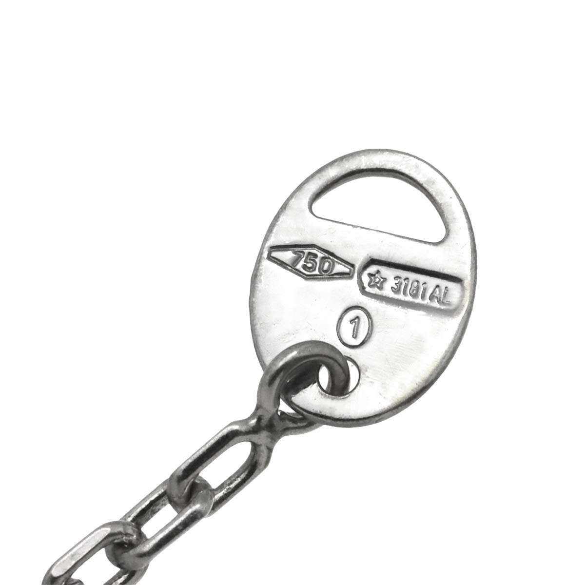 Belle Epoque Diamond Cross Necklace 18K WG 750