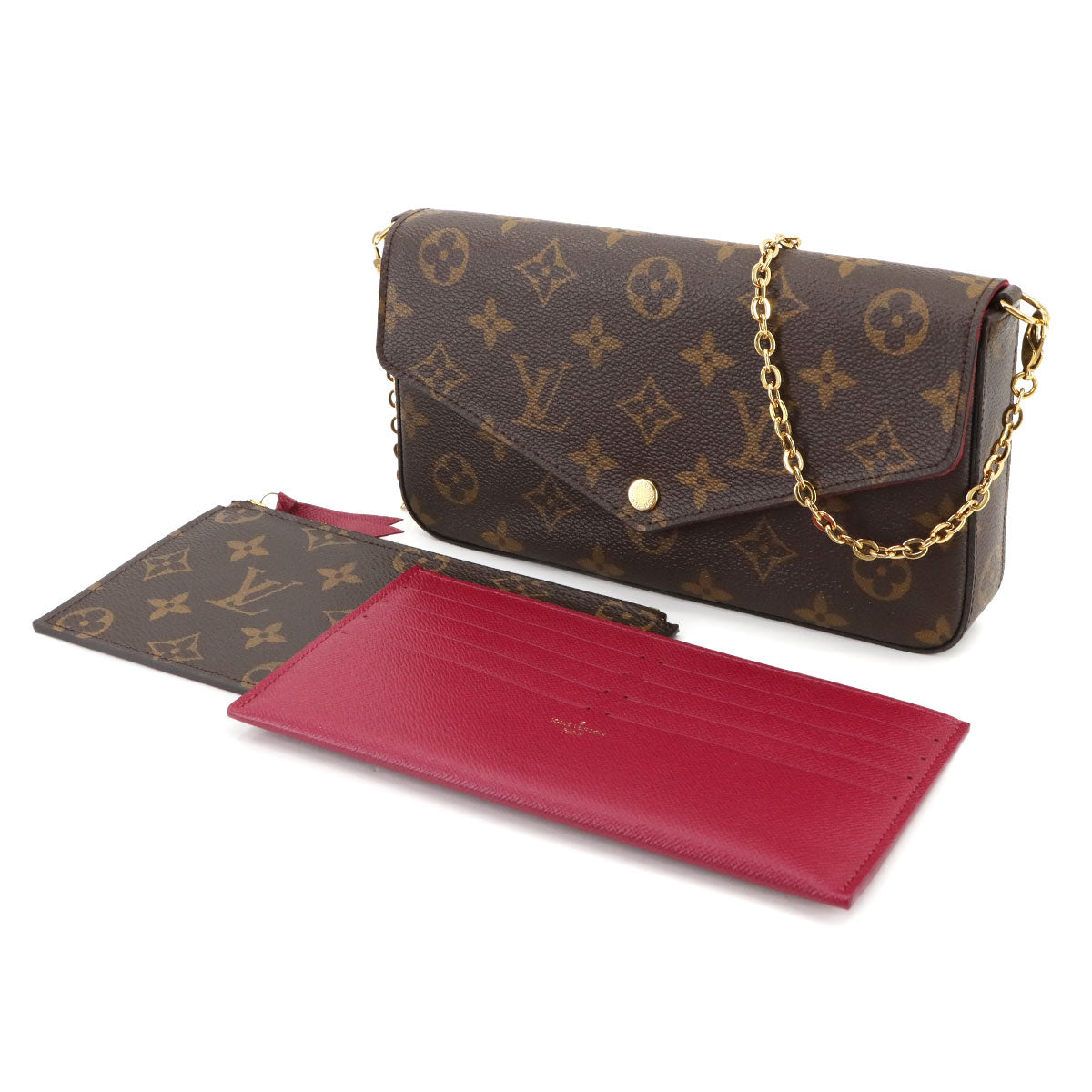 Monogram Felicie Pochette Wallet Brown M81896 Purse