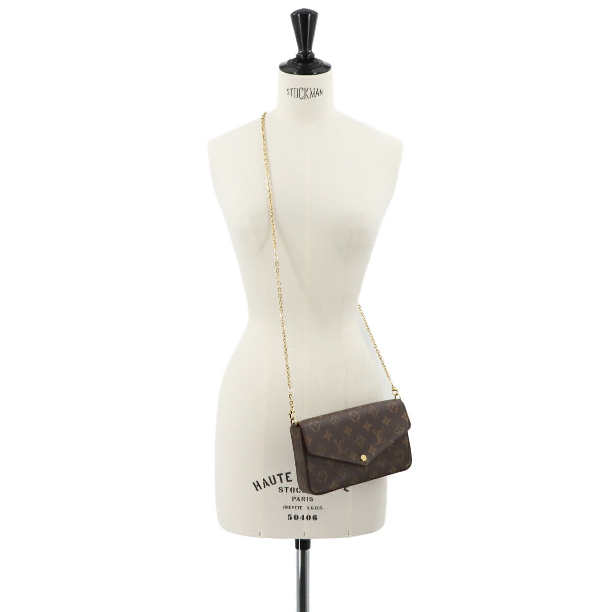 Monogram Felicie Pochette Wallet Brown M81896 Purse