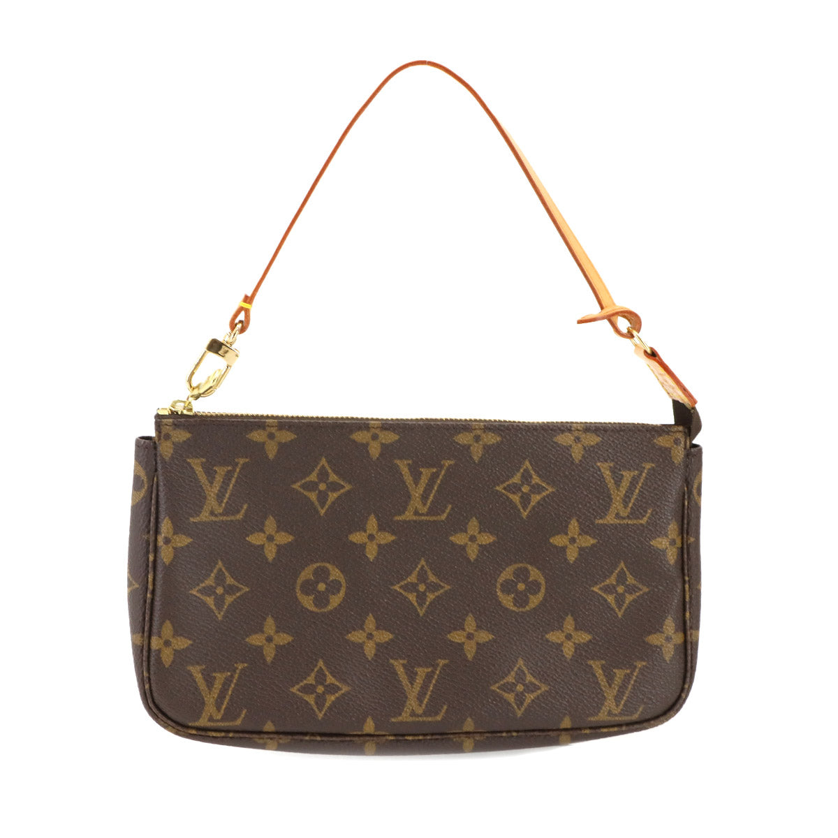 Monogram Pochette Accessoires Hand Bag Pouch Brown M51980