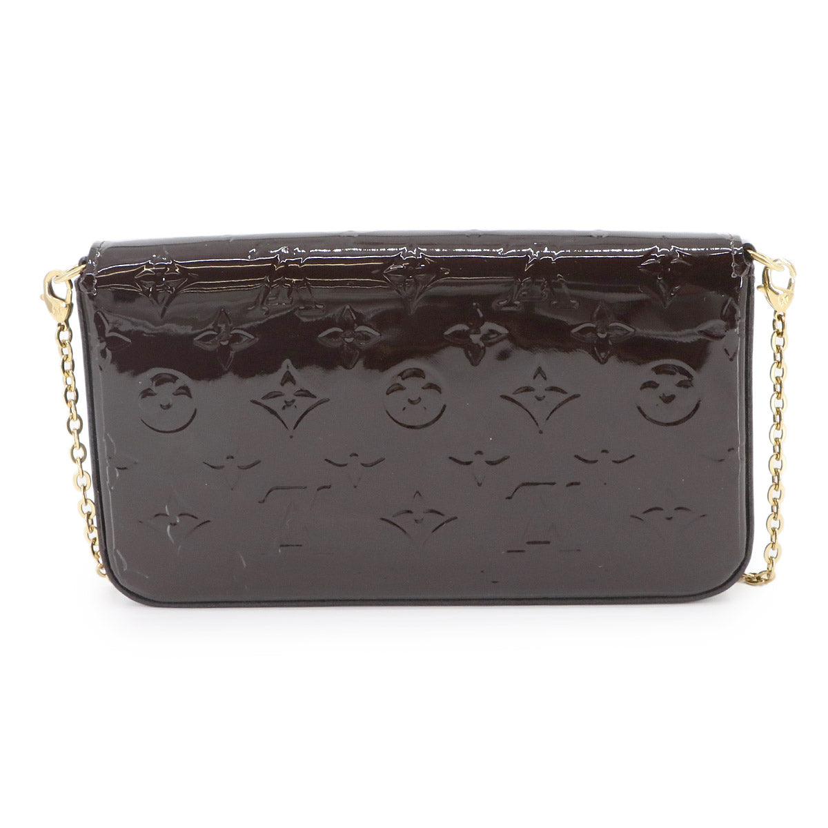 Monogram Vernis Pochette Felicie Amarante M61267