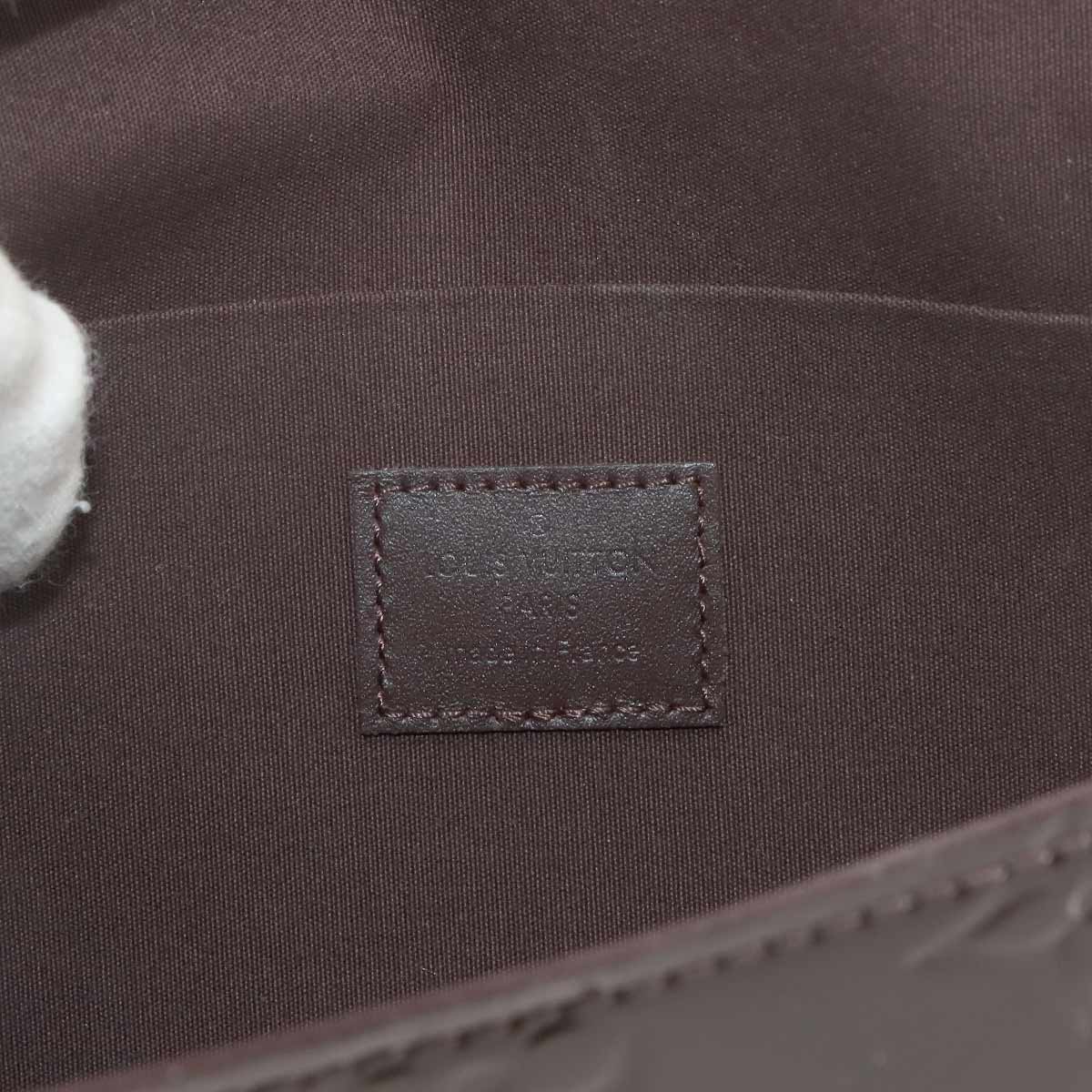 Monogram Vernis Pochette Felicie Amarante M61267