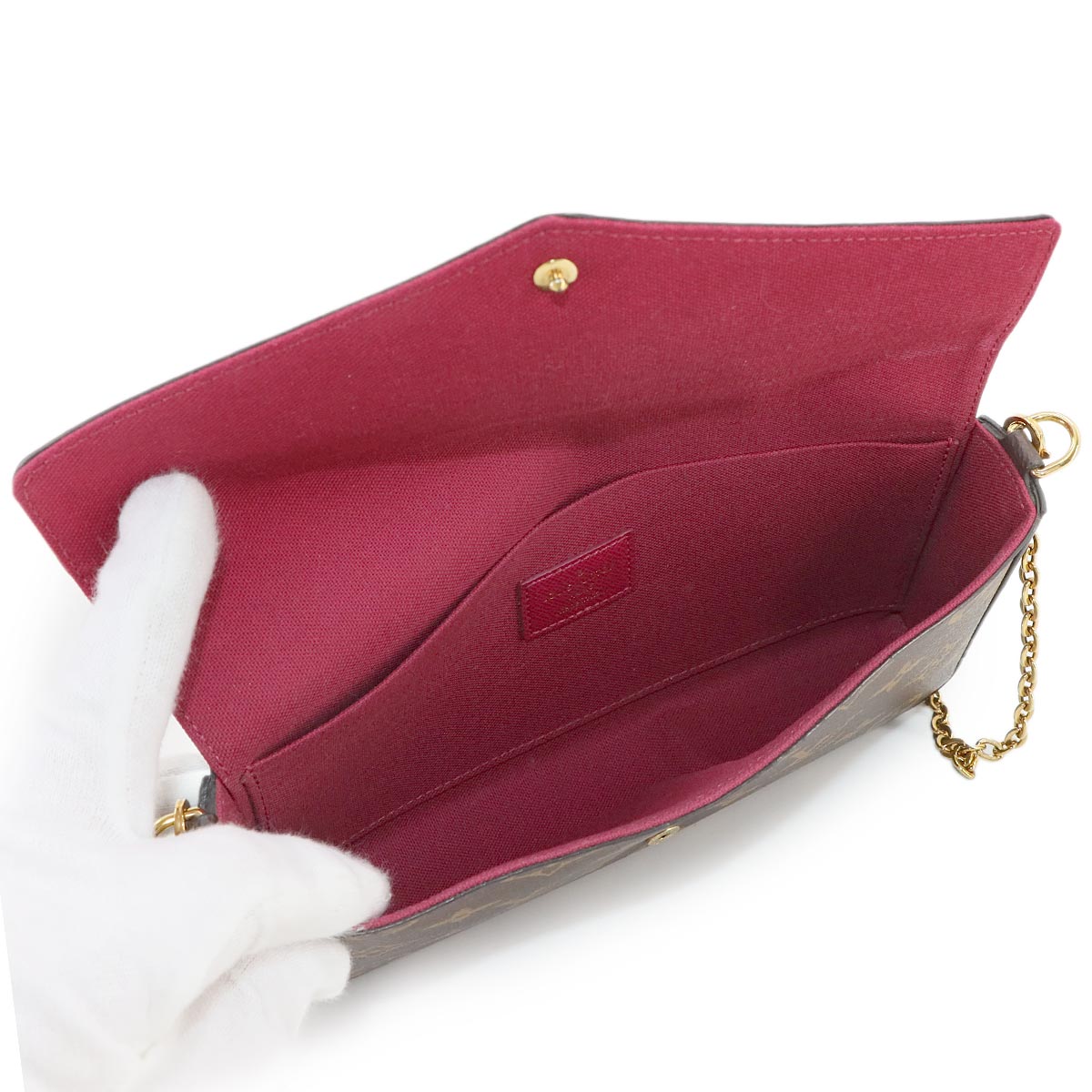 Monogram Felicie Pochette Wallet Brown M81896 Purse